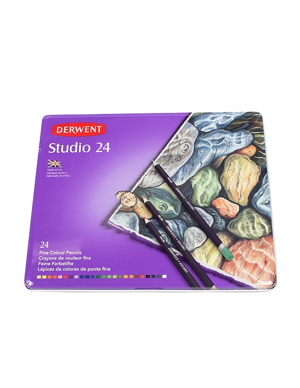 DERWENT Studio värikynät, 24 kpl - Askartelu - 10105398446 - 0