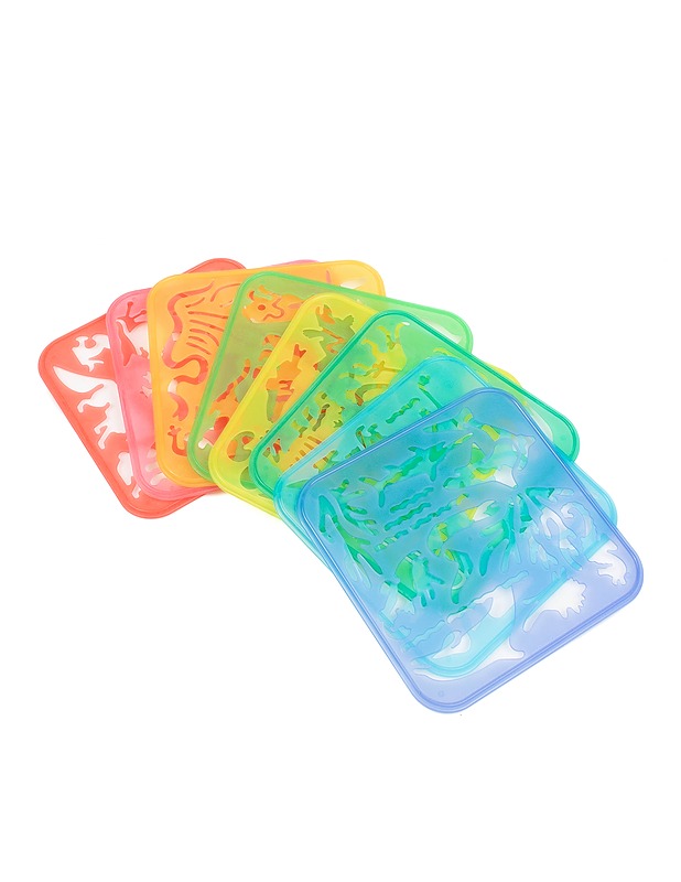 TUPPERWARE Nature In Shape piirrustuslevyt, 8 kpl - Askartelu - 10105398454 - 1