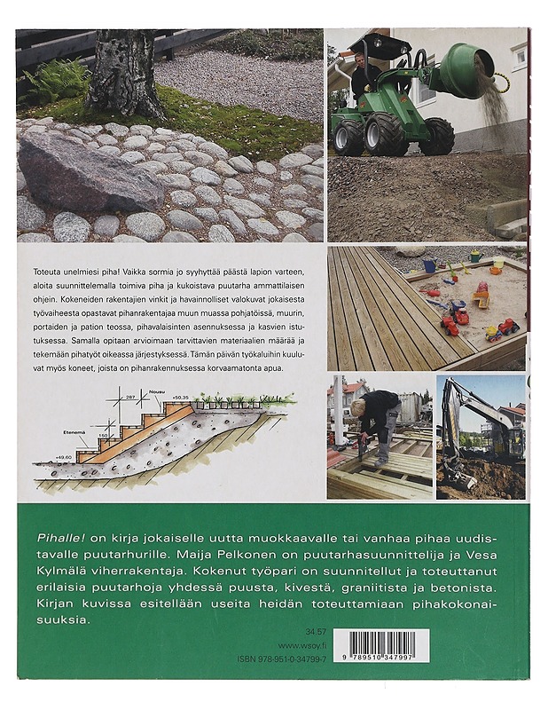 Pihalle! : pihanrakentajan opas - Pelkonen, Maija - Kirja lahjaksi - 10105398488 - 1