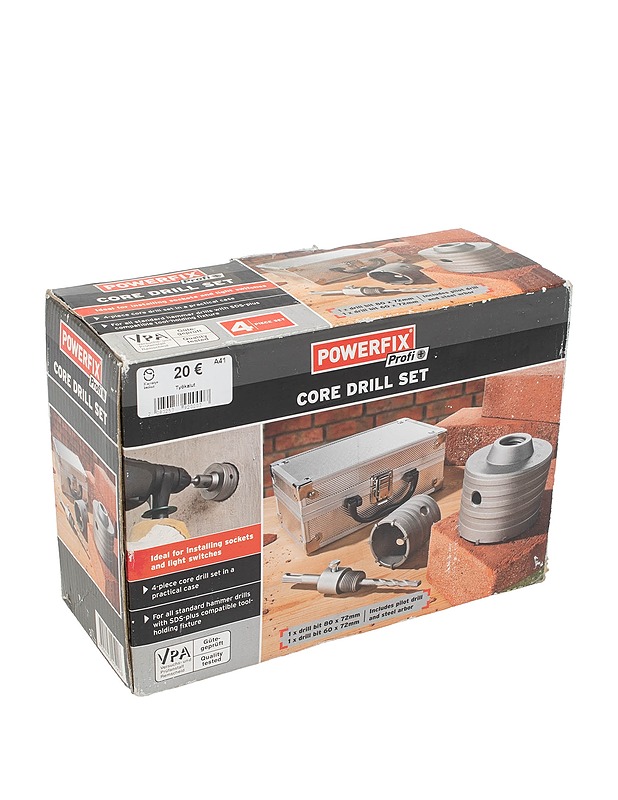 POWERFIX PROFI PLUS Porakruunusarja - Rakennustarvikkeet - 10105398627 - 0