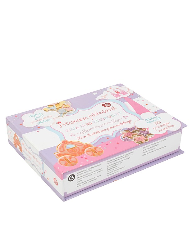 PARRAGON BOOKS Prinsessan pikkuleivät kirja ja 3D keksijämuotit - Muut astiat - 10105398665 - 0