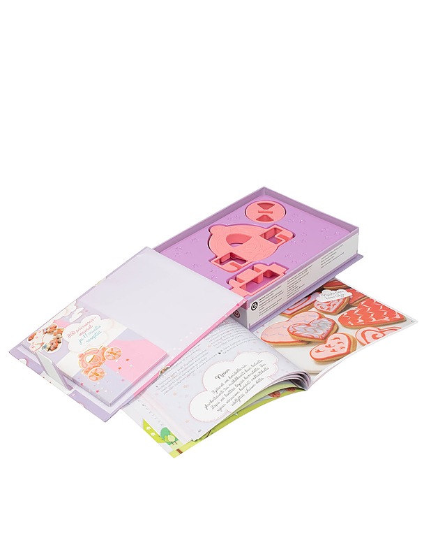 PARRAGON BOOKS Prinsessan pikkuleivät kirja ja 3D keksijämuotit - Muut astiat - 10105398665 - 1