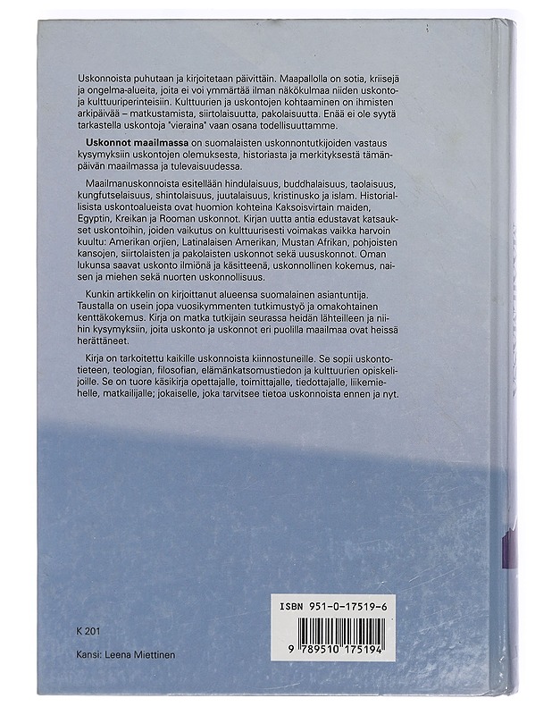 Uskonnot maailmassa - Juha Pentikäinen - Tietokirjat ja oppaat - 10105398682 - 1