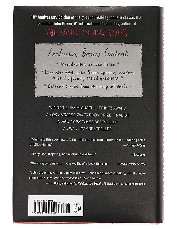 Looking for Alaska - John Green - Romaanit ja novellit - 10105398695 - 1
