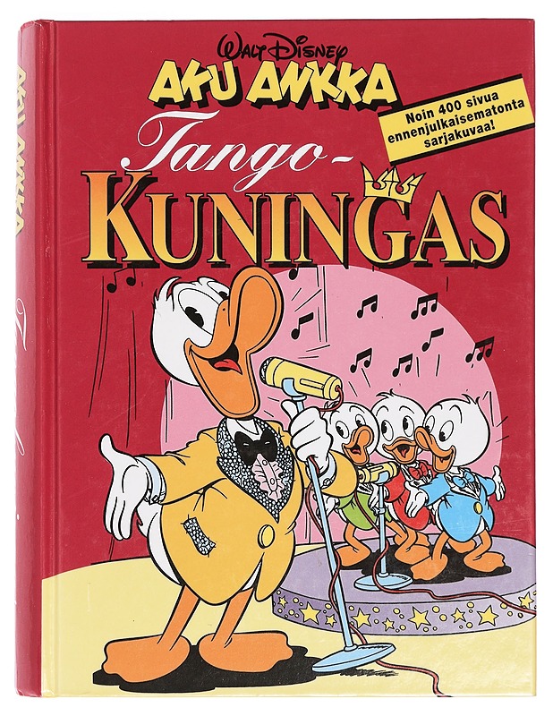 Aku Ankka : tangokuningas - Walt Disney - Sarjakuvat - 10105398708 - 0