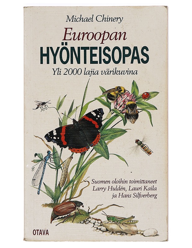 Euroopan hyönteisopas - Chinery, Michael - Harrastekirjat - 10105398716 - 0