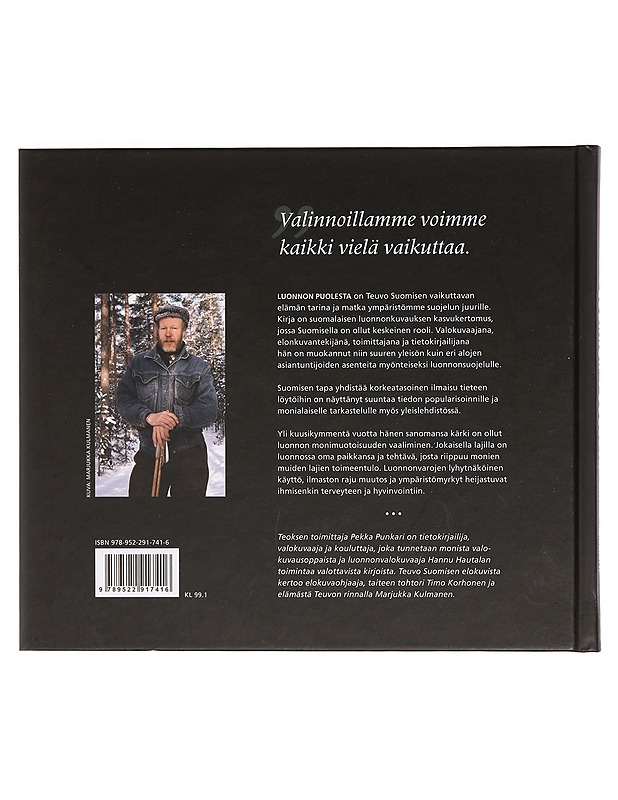 Luonnon puolesta : ympäristönsuojelun oppi-isän testamentti - Suominen, Teuvo - Elämäkerrat ja muistelmat - 10105398726 - 1