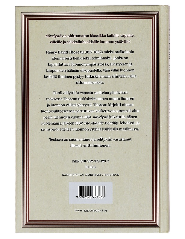 Kävelystä - Thoreau, Henry David - Tietokirjat ja oppaat - 10105398734 - 1