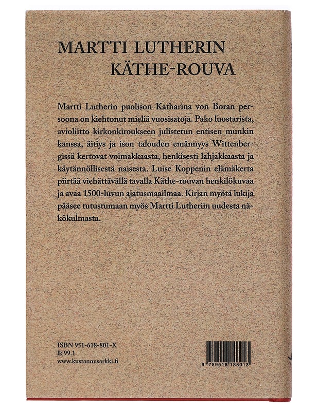 Martti Lutherin Käthe-rouva - Koppen, Luise - Elämäkerrat ja muistelmat - 10105398761 - 1