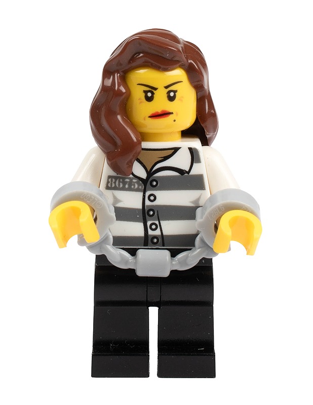 LEGO City: Female Jail Prisoner minifiguuri - Lasten lelut - 10105398875 - 0