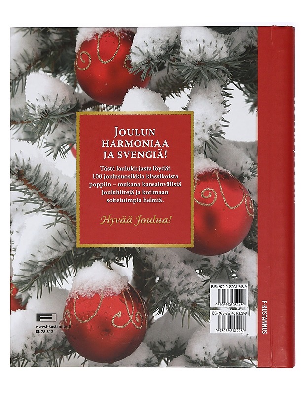Hyvää joulua! : suosituimmat joululaulut - Kari, Virpi - Musiikki- ja elokuvakirjat - 10105398906 - 1