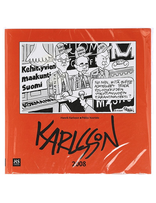 Karlssonin vuosi 2008 - Karlsson, Henrik - Sarjakuvat - 10105398914 - 0