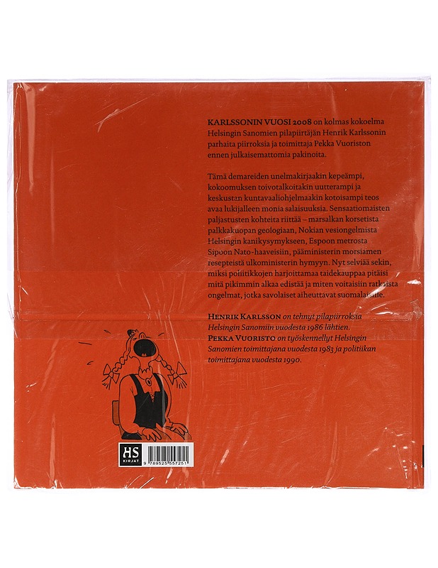 Karlssonin vuosi 2008 - Karlsson, Henrik - Sarjakuvat - 10105398914 - 1
