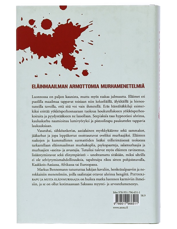 Pistoolirapu ja muita eläinmurhaajia - Bennemann, Markus - Tietokirjat ja oppaat - 10105398919 - 1