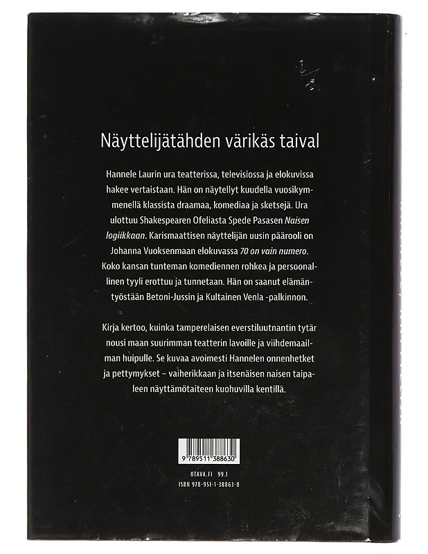 Hannele, näyttelijä - Panu Rajala - Elämäkerrat ja muistelmat - 10105398921 - 1