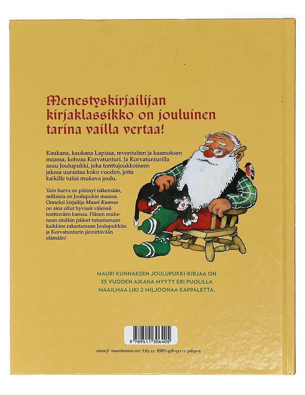 Joulupukki : kirja Joulupukin ja tonttujen puuhista Korvatunturilla - Kunnas, Mauri - Lastenkirjat - 10105398960 - 1