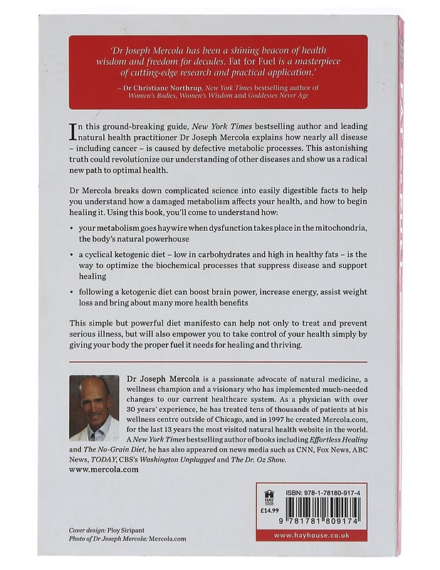 Fat for fuel - Dr. Joseph Mercola - Hyvinvointikirjat - 10105398972 - 1