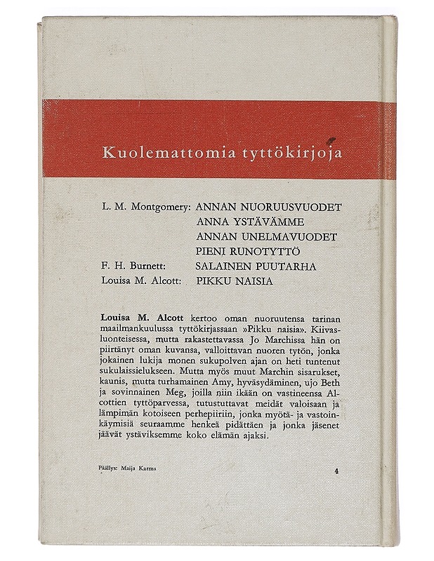 Pikku naisia - Louisa M. Alcott - Romaanit ja novellit - 10105398975 - 1