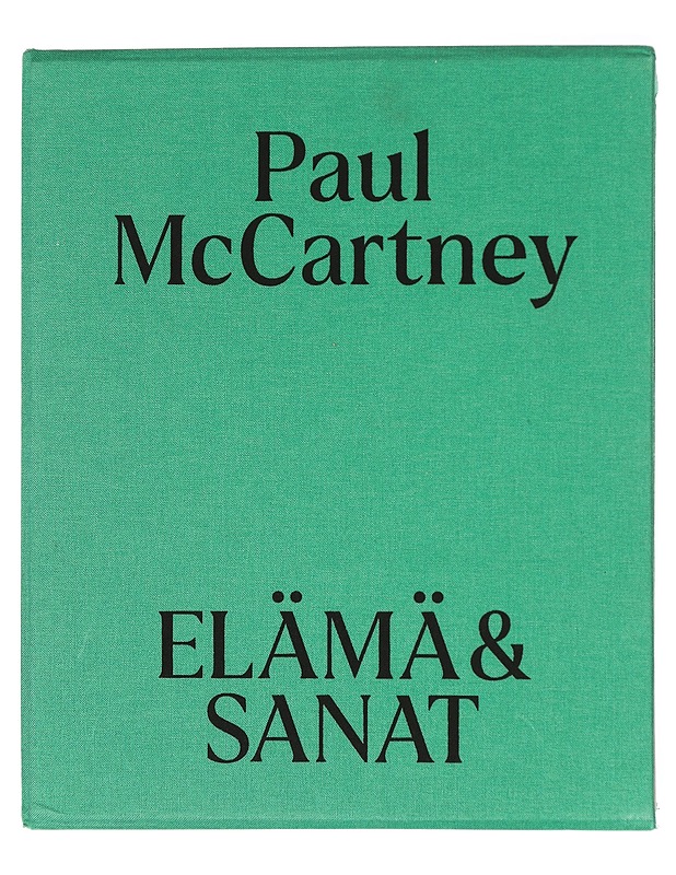 Elämä & sanat : vuodesta 1956 nykypäivään, A-K ja L-Z - McCartney, Paul - Elämäkerrat ja muistelmat - 10105398987 - 1
