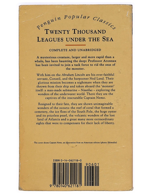 Twenty Thousand Leagues Under the Sea - Verne, Jules - Romaanit ja novellit - 10105399001 - 1