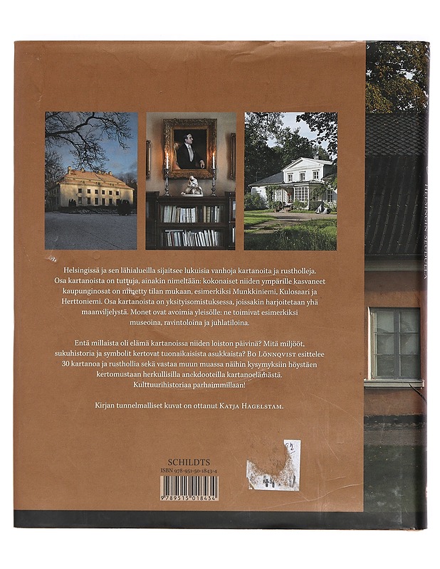 Kartanot ja rusthollit Helsingin seudulla - Lönnqvist, Bo - Historiakirjat - 10105398996 - 1