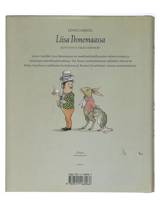Liisa Ihmemaassa - Carroll, Lewis - Lastenkirjat - 10105399010 - 1