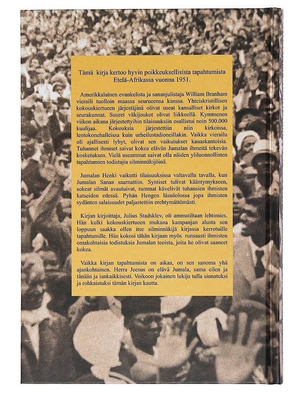 William brahma profeetta vierailee Etelä-Afrikassa -Stadsklev, Julius - Elämäkerrat ja muistelmat - 10105399018 - 1