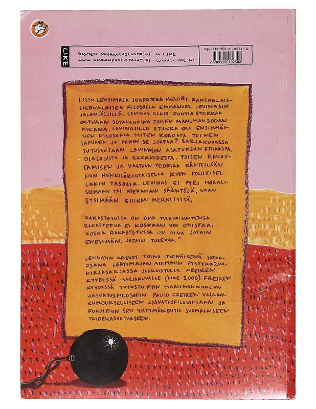 Levinasin kasvot - Lissu Lehtimaja - Sarjakuvat - 10105399012 - 1