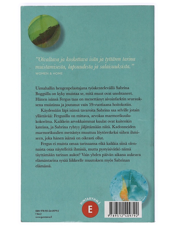 Muistojen kerääjä - Ahern, Cecelia - Romaanit ja novellit - 10105399038 - 1