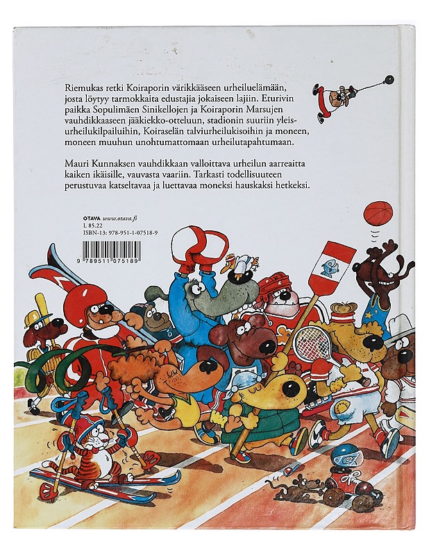Suuri urheilukirja - Kunnas, Mauri - Lastenkirjat - 10105399057 - 1