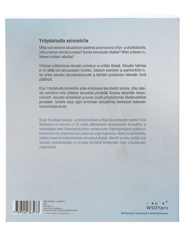 Yritystaloutta esimiehille - Eeva Niskavaara - Tietokirjat ja oppaat - 10105399083 - 1