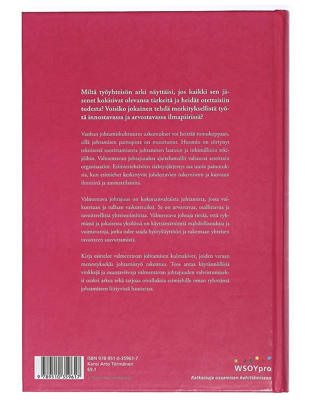 Valmentava johtajuus - Ristikangas, Marjo-Riitta - Tietokirjat ja oppaat - 10105399084 - 1