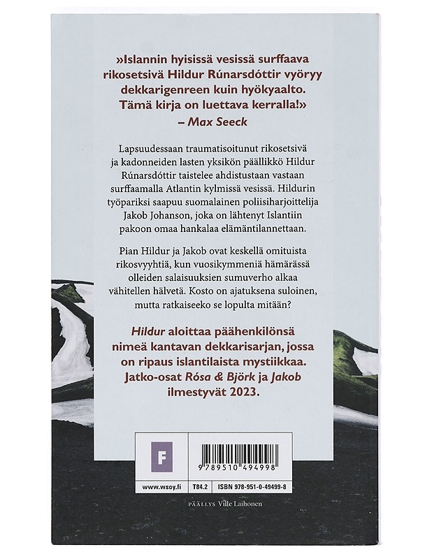 Hildur - Satu Rämö - Jännitys ja dekkarit - 10105399100 - 1