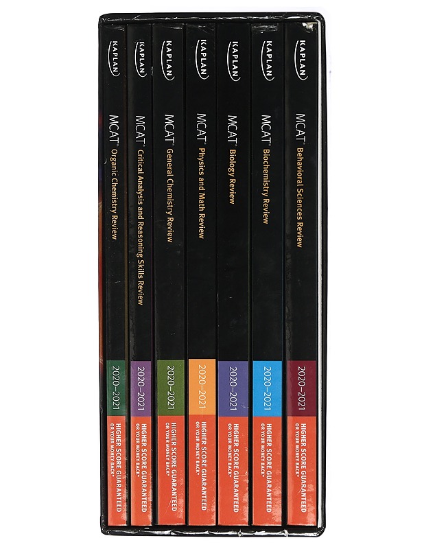 MCAT Complete 7-Book Subject Review 2020-2021: Online + Book + 3 Practice Tests (Kaplan Test Prep) Kaplan Test Prep - Tietokirjat ja oppaat - 10105399116 - 1