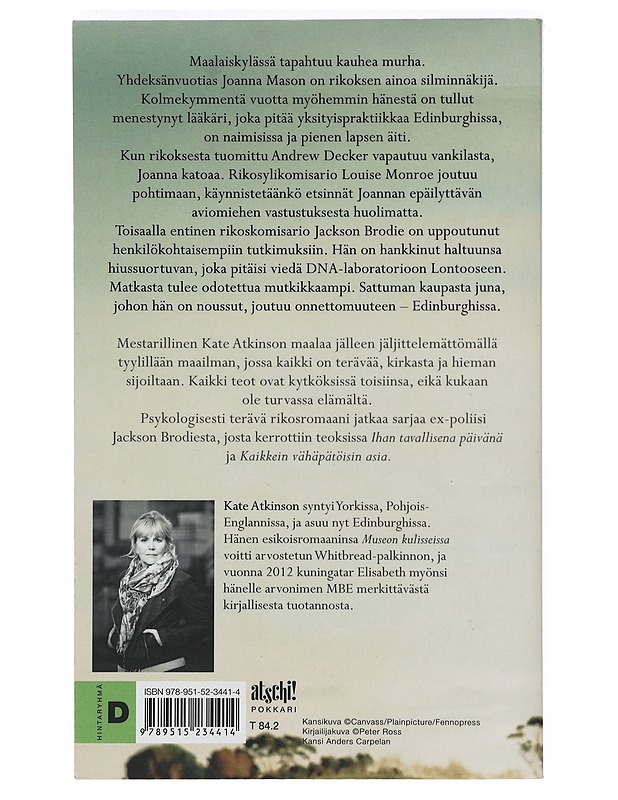 Eikö vieläkään hyviä uutisia? - Atkinson, Kate - Jännitys ja dekkarit - 10105399113 - 1