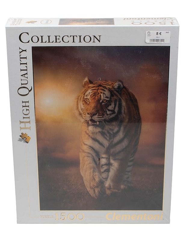 CLEMENTONI Tiger palapeli, 1500 palaa - Palapelit - 10105399119 - 0