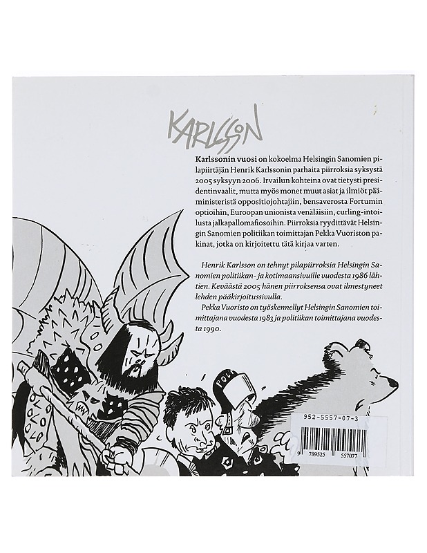 Karlsson - Henrik Karlsson & Pekka Vuoristo - Sarjakuvat - 10105399137 - 1