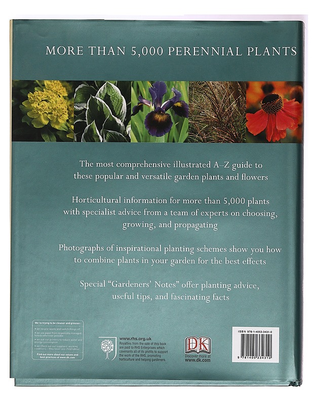 RHS Encyclopedia of Perennials: The Definitive Illustrated Reference Guide - DK - Harrastekirjat - 10105399132 - 1