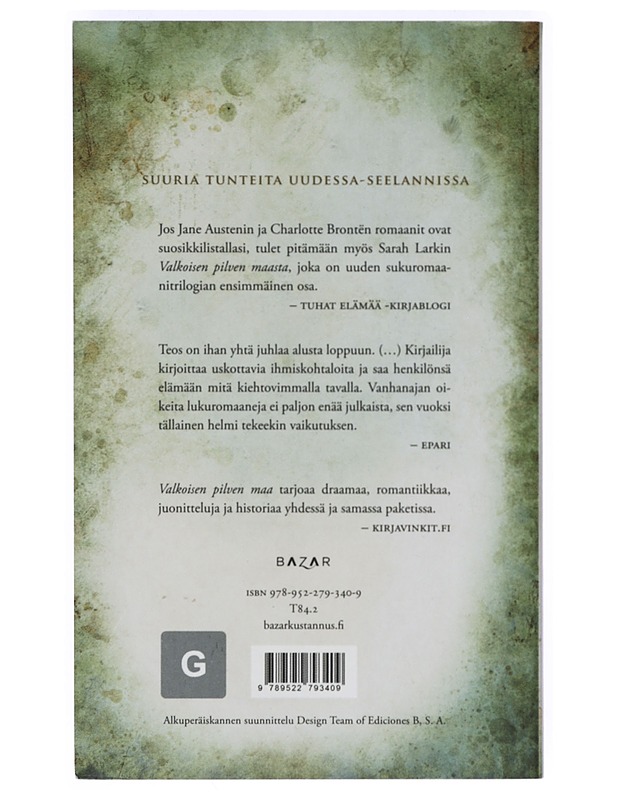 Valkoisen pilven maa - Lark, Sarah - Romaanit ja novellit - 10105399136 - 1