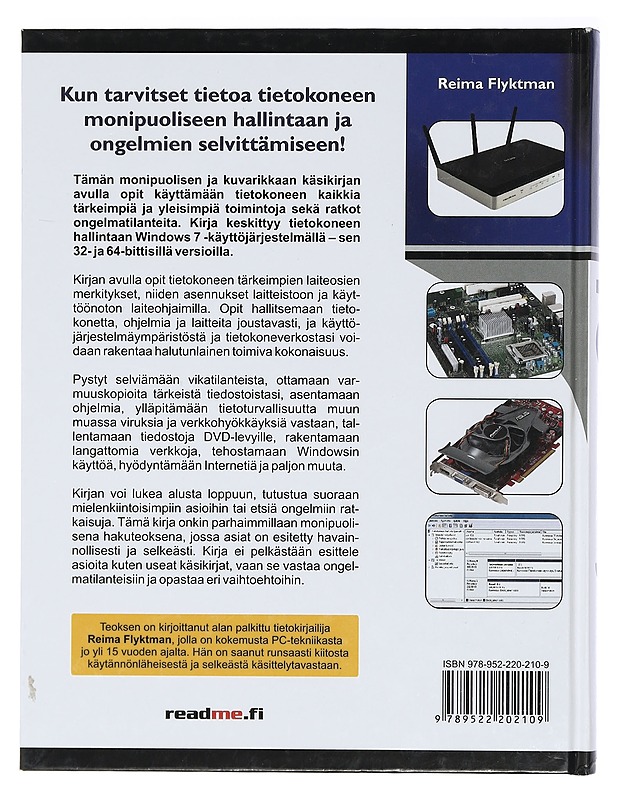 Suuri PC-käsikirja : Windows 7 - Reima Flyktman - Tietokirjat ja oppaat - 10105399140 - 1