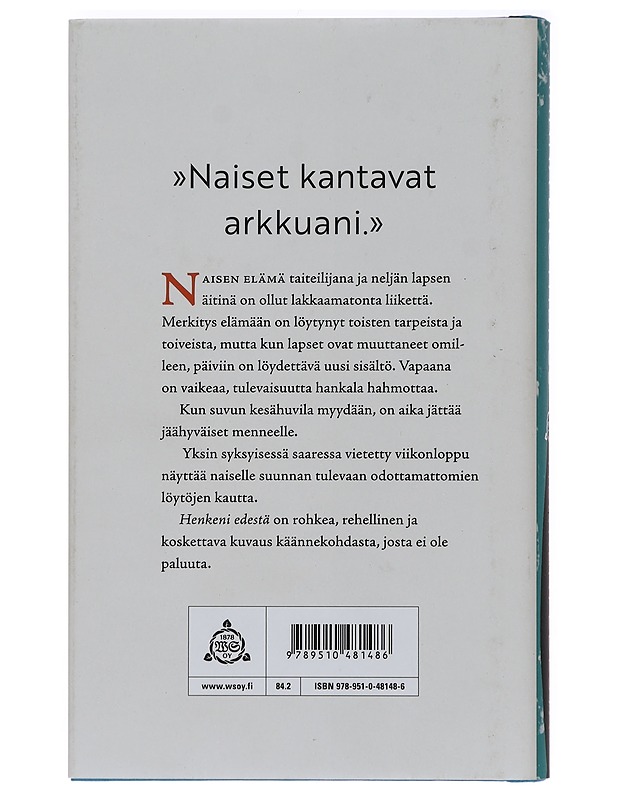 Henkeni edestä - Brotherus, Hanna - Romaanit ja novellit - 10105399170 - 1