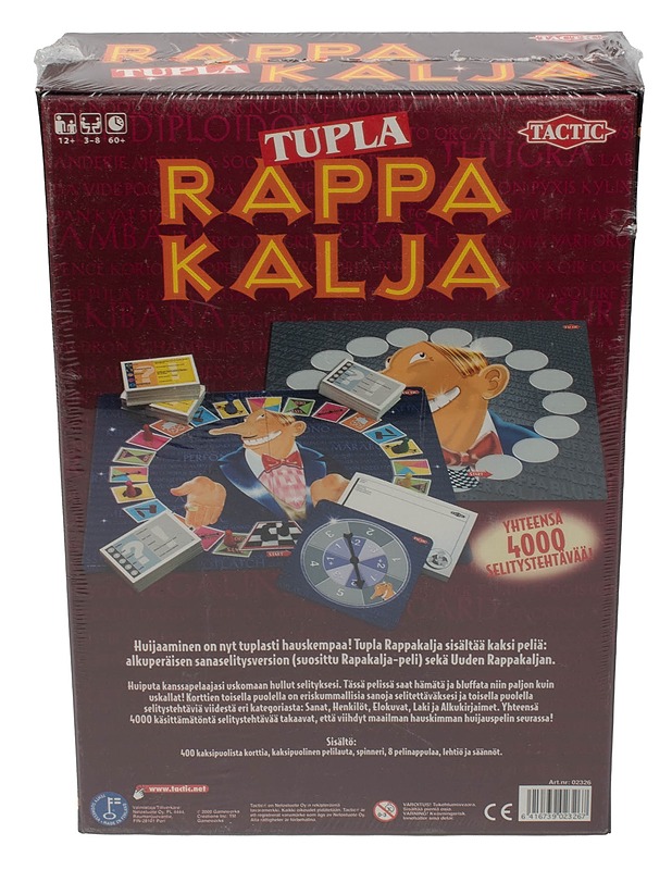 TACTIC Rappa Kalja Tupla lautapeli - Lautapelit - 10105399179 - 1