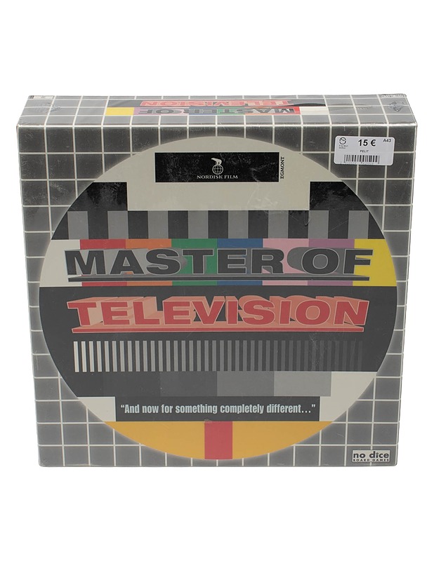 NO DICE BOARDGAMES Master of Television lautapeli - Lautapelit - 10105399190 - 0