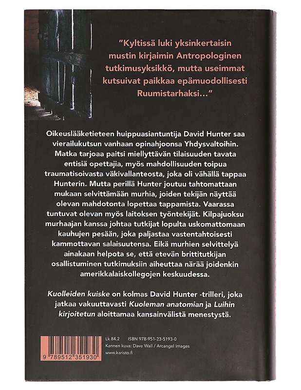 Kuolleiden kuiske - Beckett, Simon - Jännitys ja dekkarit - 10105399189 - 1