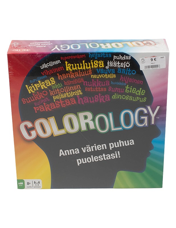 TACTIC Colorology lautapeli - Lautapelit - 10105399196 - 0