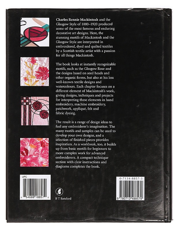Rennie Mackintosh inspirations in embroidery - Dorothy Wood - Käsityökirjat - 10105399208 - 1