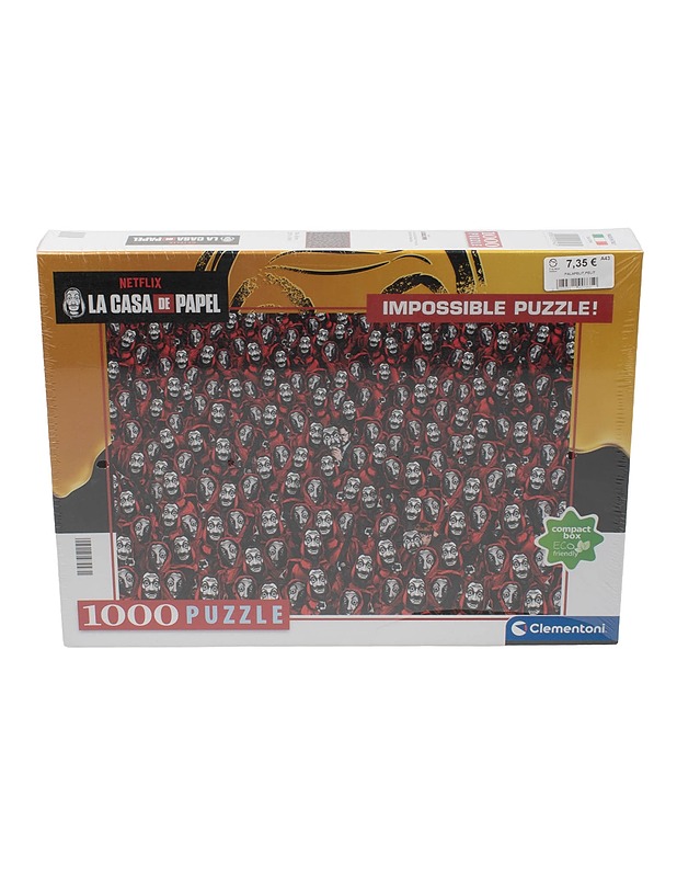 CLEMENTONI La Casa de Papel palapeli, 1000 palaa - Palapelit - 10105399210 - 0