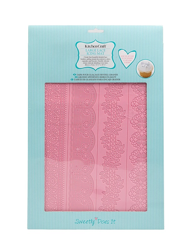 KITCHEN CRAFT Large Lace Icing mat koristelualusta - Muut astiat - 10105399228 - 0