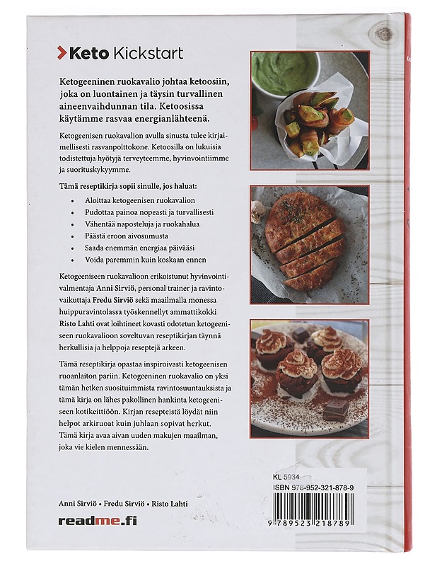 Keto-reseptejä - Sirviö, Anni - Kirja lahjaksi - 10105399268 - 1