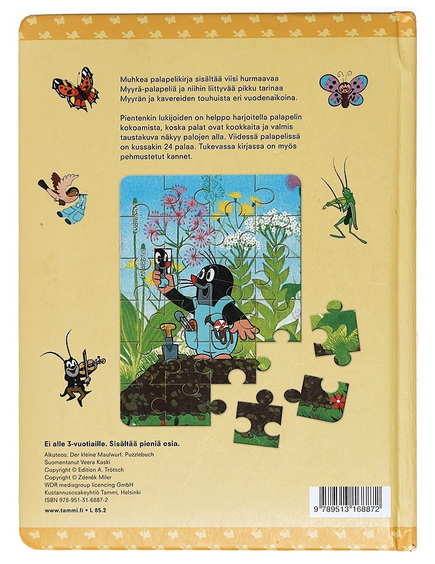 Myyrän suuri palapelikirja - Miler, Zden?k - Lastenkirjat - 10105399277 - 1